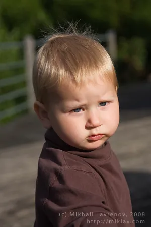 My younger son