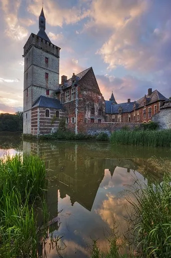 Horst castle in Flanders region of Belgium