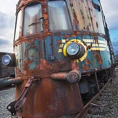 Abandoned locomotive