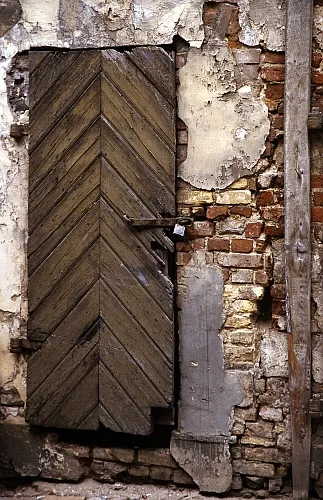 Old house - wooden door