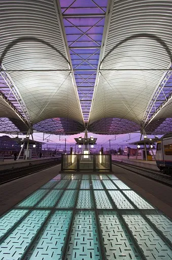 Railway station Leuven (Belgium)