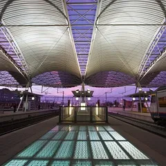 Railway station Leuven (Belgium)